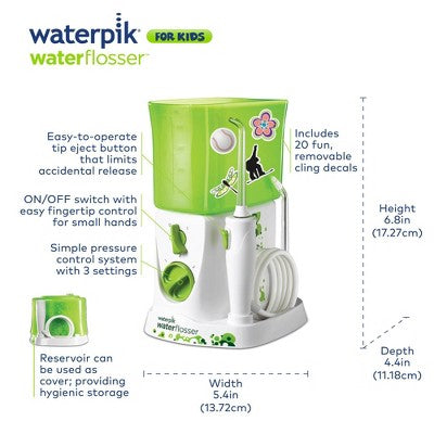 Waterpik Small Water Flosser for Kids White - Imperfect Box