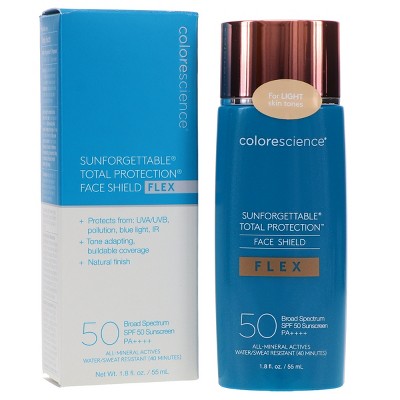 Colorescience Sunforgettable Total Protection Face Shield Flex SPF 50 Light 1.8 oz - Imperfect Box