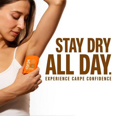 Carpe Women's 100HR Sweat & Odor Control Antiperspirant Deodorant Coconut Vanilla 1.76oz - New
