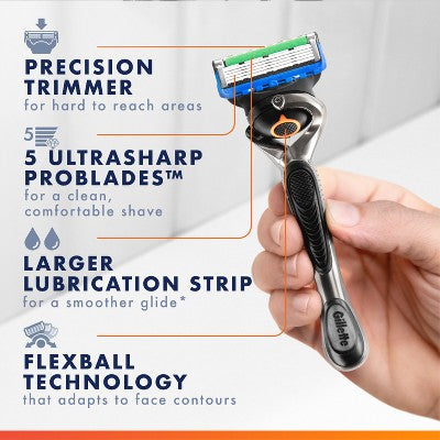 Gillette ProGlide Men's Razor Blade Refills 4ct - Imperfect Box