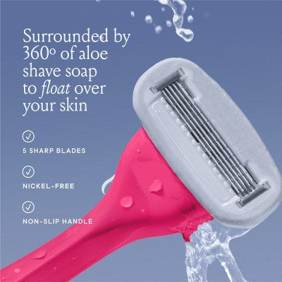 Billie Women's 5-Blade Razor Refill 4ct - Imperfect Box