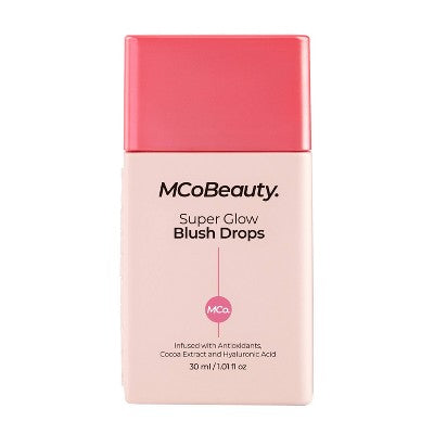 MCoBeauty Super Glow Blush Drops Rose 1.01 fl oz - New