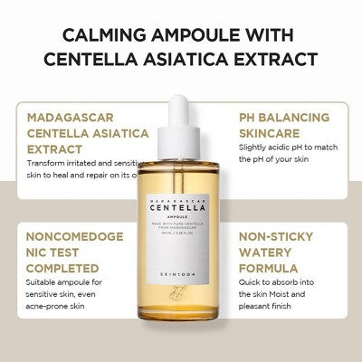 SKIN1004 Madagascar Centella Ampoule Korean Skincare Healing Sensitive Skin 55ml - New