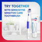 Sensodyne Sensitivity Gum and Enamel Mint Toothpaste 2.3oz/3pk - Imperfect Box