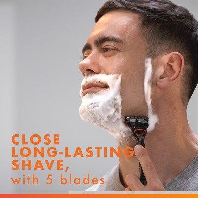 Gillette Fusion5 Value Pack Razor Handle + 5 Blade Refills - Imperfect Box