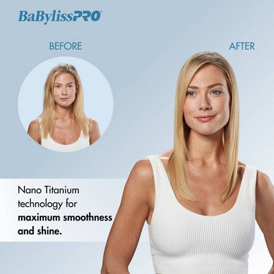 BaBylissPRO Nano Titanium Portofino Full-Size Hair Dryer Blue 2000W - Imperfect Box