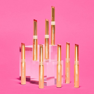 Winky Lux Skinny Plump Demi Matte Lipstick Rose Hotel 0.03oz - Imperfect Box