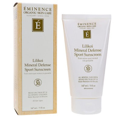 Eminence Lilikoi Mineral Defense Sport Sunscreen SPF 30 5 oz - Imperfect Box