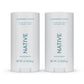 Native Twin Pack Deodorant Cashmere & Rain 4.6oz/2ct - Imperfect Box