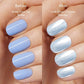 Dashing Diva Chrome Powder Kit Silver Chrome 3ct - Imperfect Box