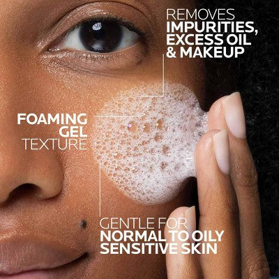 La Roche Posay Toleriane Purifying Facial Cleanser 13.52 fl oz - Imperfect Container