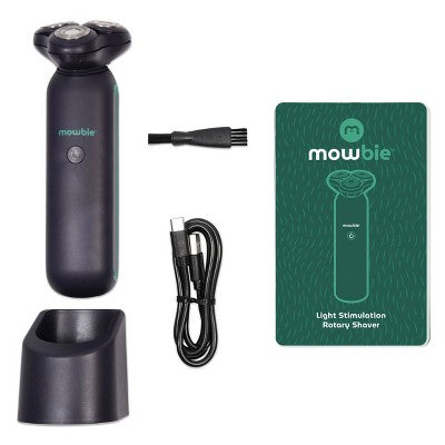 Mowbie Men's Light Treatment Rotary Shaver - New