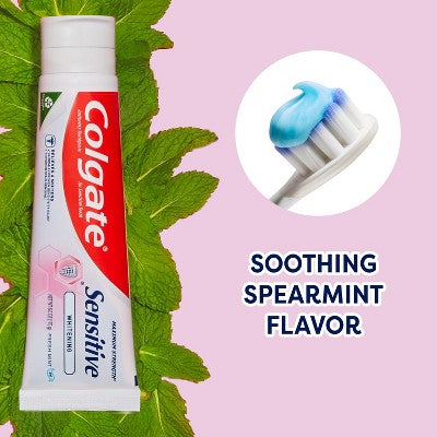 Colgate Sensitive Toothpaste Maximum Strength with Whitening Fresh Mint Gel 6oz/3pk - Imperfect Box