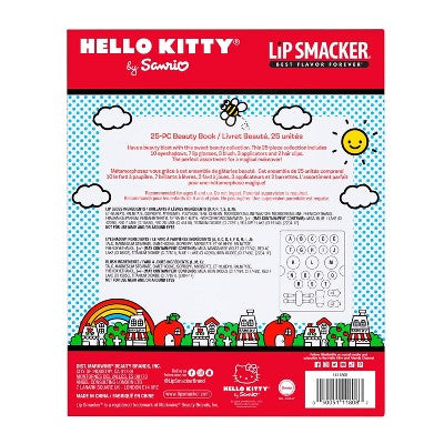Lip Smacker Hello Kitty Beauty Book Cosmetic Set Pink 0.81oz/25pc - Imperfect Container