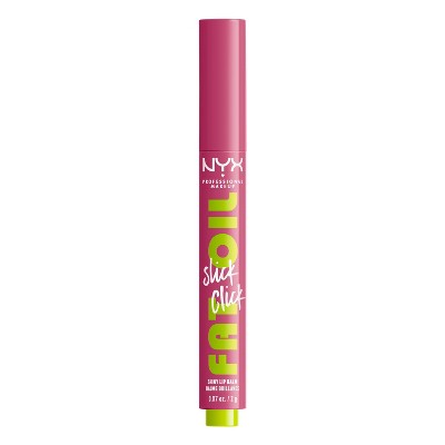 NYX Professional Makeup Fat Oil Slick Click Tinted Lip Balm Dm Me 0.07oz - New