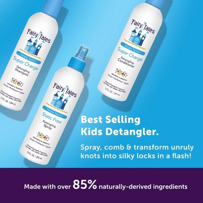 Fairy Tales Static-Free Detangling Spray 12 fl oz - Imperfect Container