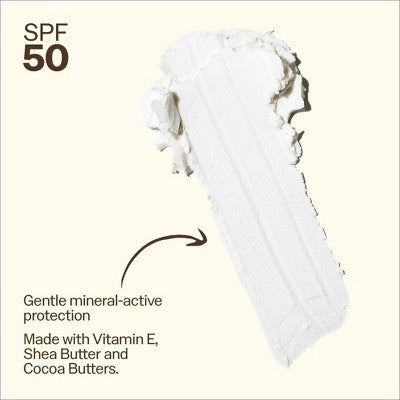 Baby Bum Mineral Sunscreen Face Stick SPF 50 0.45oz - New