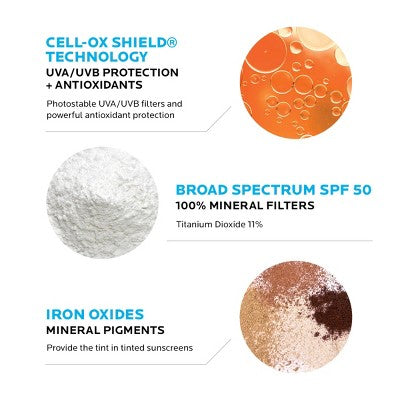 La Roche Posay Anthelios Tinted Ultra-Light Fluid Mineral Face Sunscreen SPF 50 1.7 fl oz - Imperfect Box