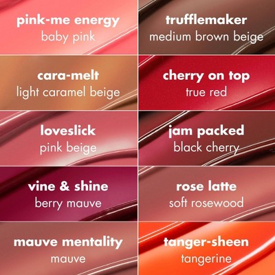 e.l.f. Glow Reviver Lip Oil Stick Cherry on Top 0.11oz - Imperfect Box