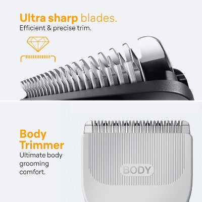 BRAUN ALL-IN-ONE STYLE KIT SERIES 5 AIO5490 RECHARGEABLE 9-IN-1 BODY, BEARD; HAIR TRIMMER - Imperfect Box