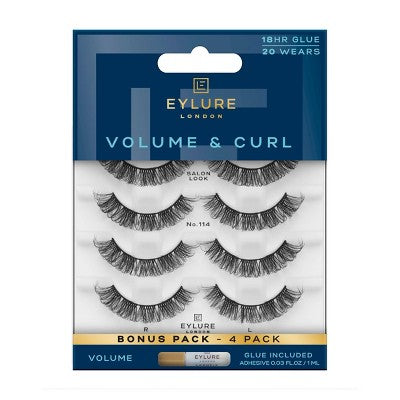 Eylure False Eyelashes No 114 4pc - Imperfect Box