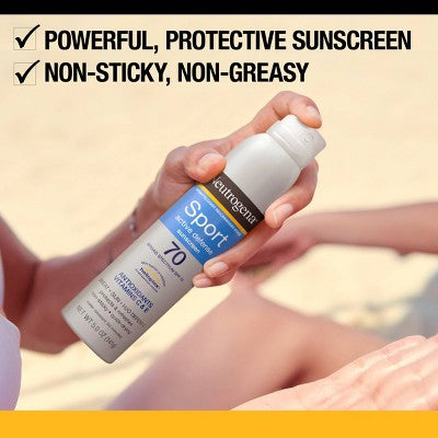 Neutrogena Ultimate Sport Body Spray Sunscreen SPF70 5oz - Imperfect Container