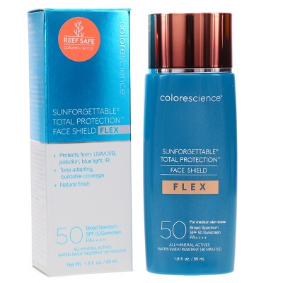 Colorescience Sunforgettable Total Protection Face Shield Flex SPF 50 Medium 1.8 oz - Imperfect Box