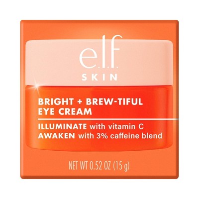 e.l.f. SKIN Bright + Brew-tiful Eye Cream 0.52oz - Imperfect Box