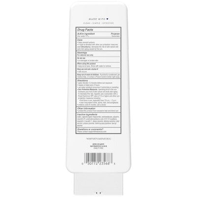 Native Mineral Sunscreen with Zinc Oxide Unscented SPF 30 7oz - Imperfect Container