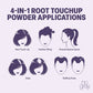 No Gray Quick 4-IN-1 Root Touch Up Powder Light to Medium Brown 0.5oz - Imperfect Box