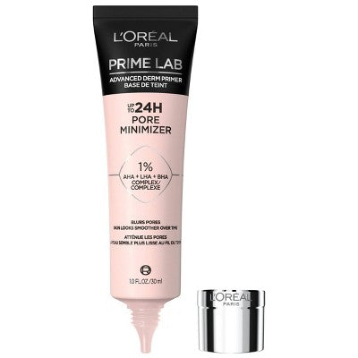 L'Oreal Paris Up to 24hr Lab Primer Pore Minimizer 1 fl oz - Imperfect Container