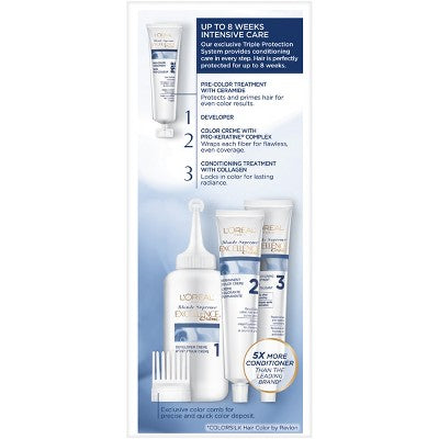 L'Oreal Paris Excellence Triple Protection 6.3 fl oz 02 Extra Light Natural Blonde 1 Kit - New