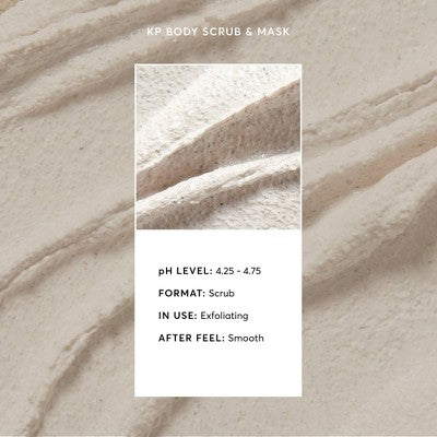 Naturium KP Body Scrub & Mask 8 oz - Imperfect Container