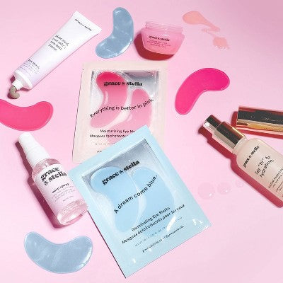 Grace & Stella Weekend Reset Edit Skincare Gift Set 10pc - New
