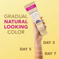 Jergens Natural Glow Skin Firming Daily Moisturizer + Self Tanner Tanning Lotion Fair to Medium 10 fl oz - Imperfect Container