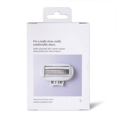 Flamingo Women's Razor Blade Refills 5-Blade Refill Cartridges 8ct - Imperfect Box