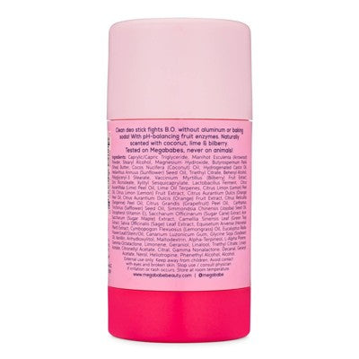 Megababe The Smoothie Deo Fruit Enzyme Daily Solid Deodorant 2.6oz - Imperfect Container