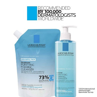 La Roche Posay Toleriane Purifying Facial Cleanser 13.52 fl oz - Imperfect Container