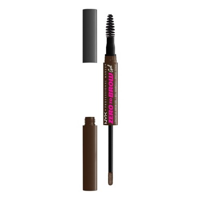 NYX Professional Makeup Zero to Brow Longwear Eyebrow Gel 07 Espresso 0.06 fl oz - Imperfect Box