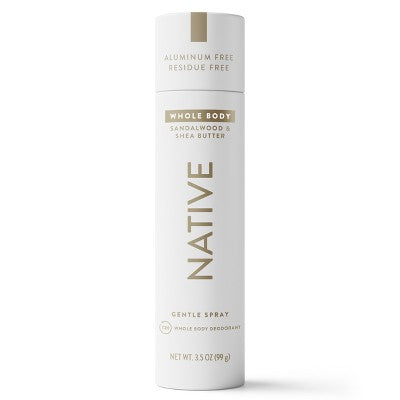 Native Spray Deodorant Sandalwood & Shea Butter 3.5oz - Missing Lid