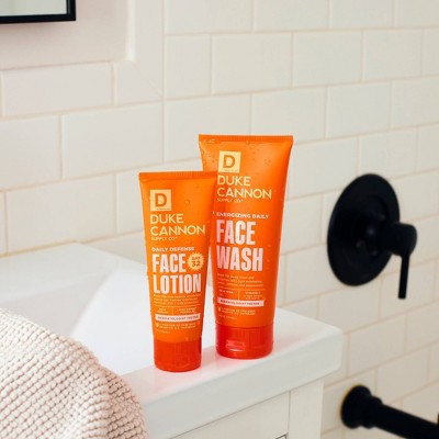 Duke Cannon Energizing Daily Face Wash  6 fl. oz - Imperfect Container