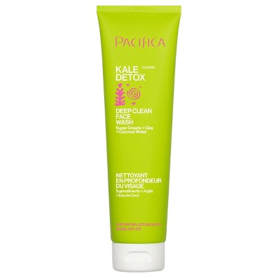 Pacifica Kale Detox Deep Cleansing Face Wash Scented 5 fl oz - Imperfect Container