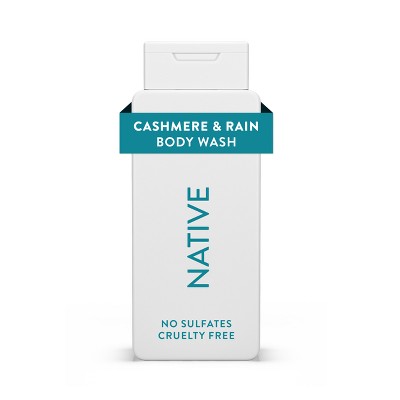 Native Body Wash for Women & Men Cashmere & Rain Sulfate Free 18 fl oz - New