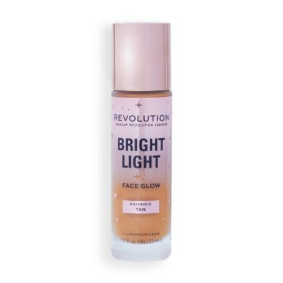 Makeup Revolution Bright Light Face Glow Highlighter Radiance Tan 0.77 fl oz - New