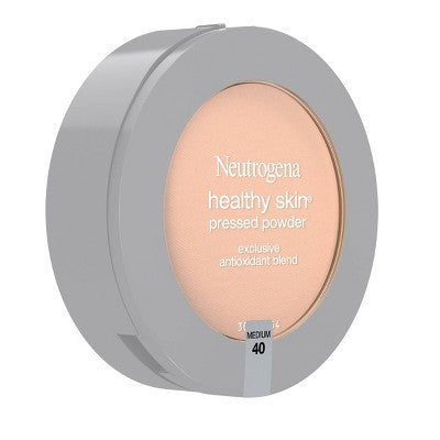 Neutrogena Healthy Skin Pressed Makeup Powder Compact 40 Medium 0.34oz - Imperfect Container