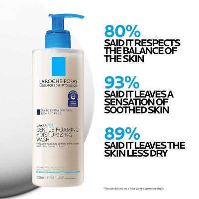 La Roche Posay Lipikar AP+ Face Wash 13.52 fl oz - Small Amount Missing