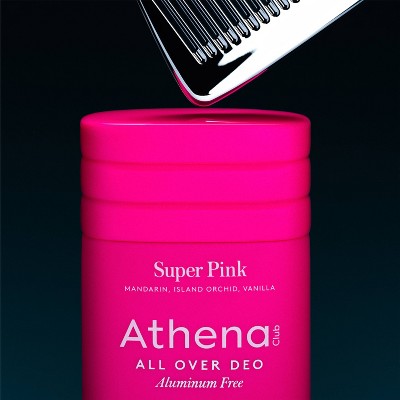 Athena Club All Over Solid Deodorant Super Pink 3oz - New