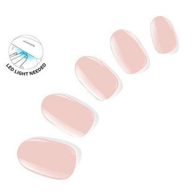 Dashing Diva Glaze Color Semi-Cured Gel Nail Polish Strips Aristocrat 32ct - Imperfect Box