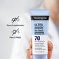 Neutrogena Ultra Sheer Sunscreen SPF 70 2pk/88ml - Imperfect Box