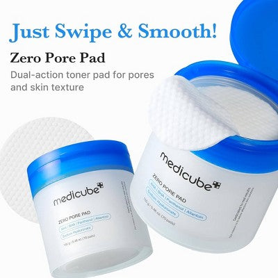 medicube Zero Pore Pad Korean Skincare 5.46oz/70ct - Imperfect Box